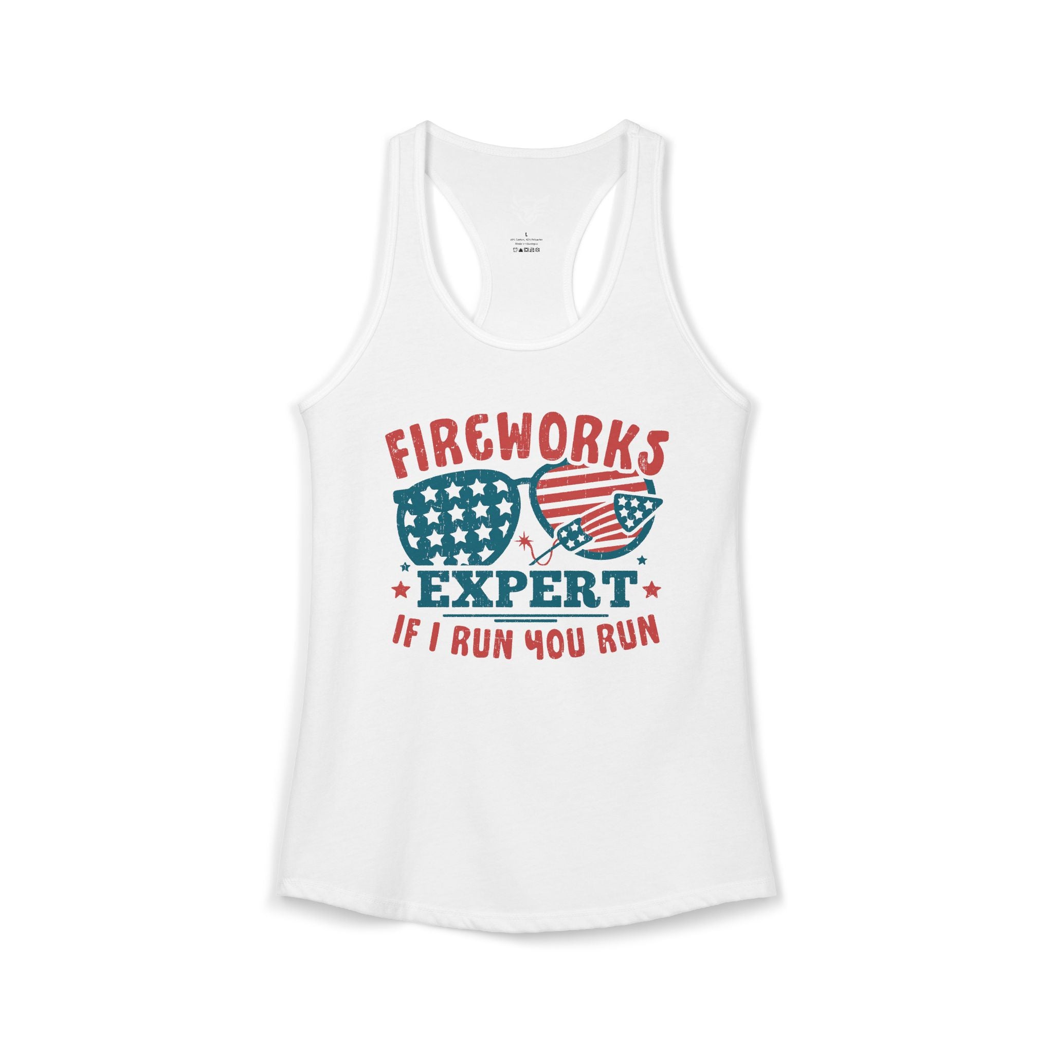 Fireworks Expert Ideal Racerback Tank
