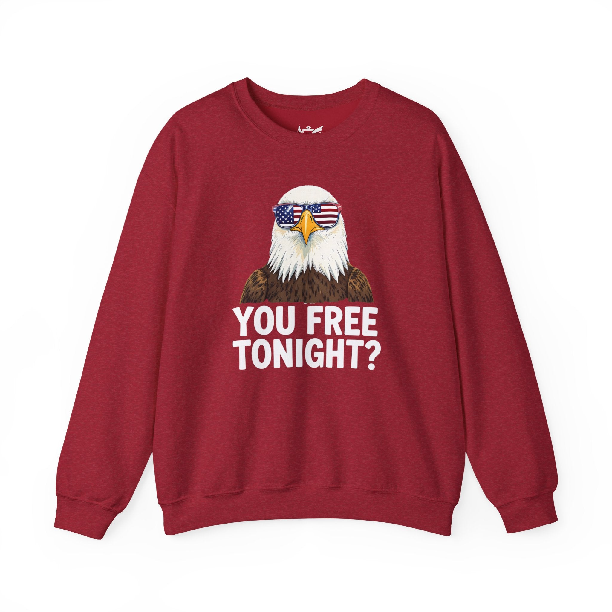 You Free Tonight? Heavy Blend™ Crewneck Sweatshirt