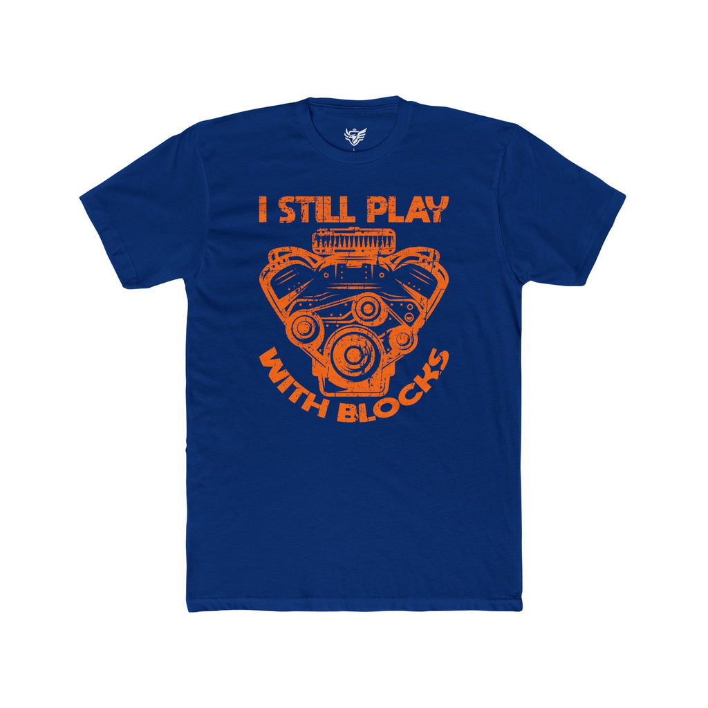 Engine Block Cotton Crew Tee