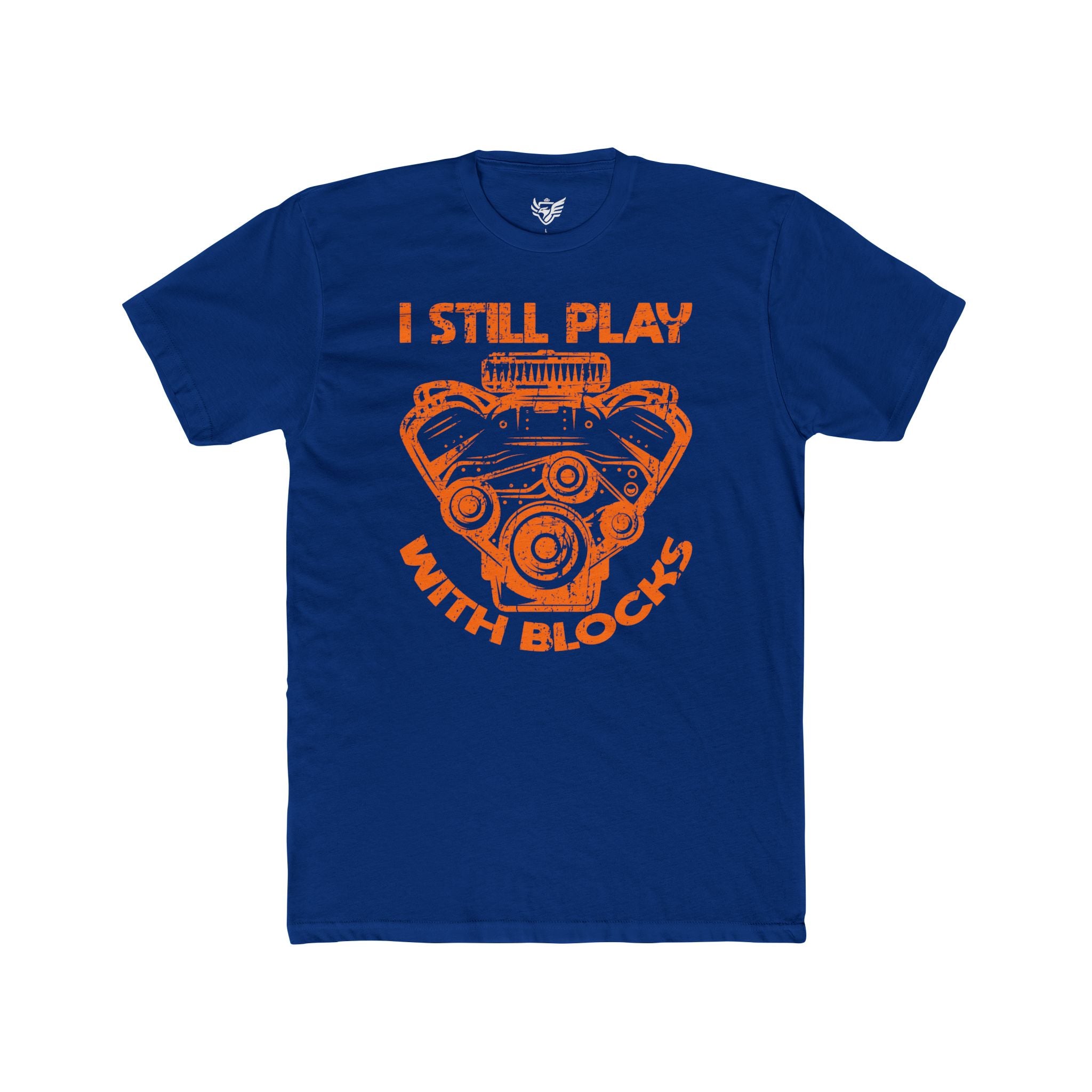 Engine Block Cotton Crew Tee