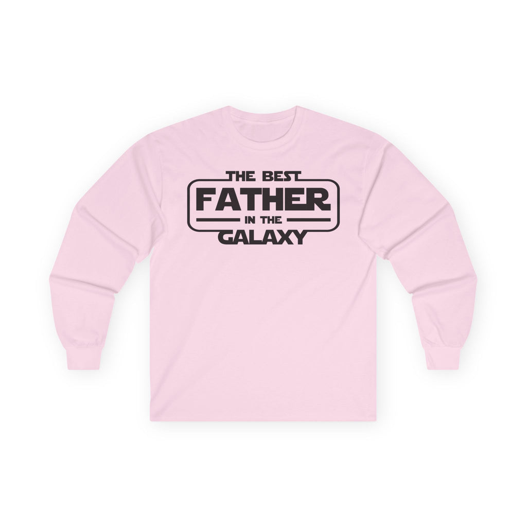 The Best Father In The Galaxy Cotton Long Sleeve Tee