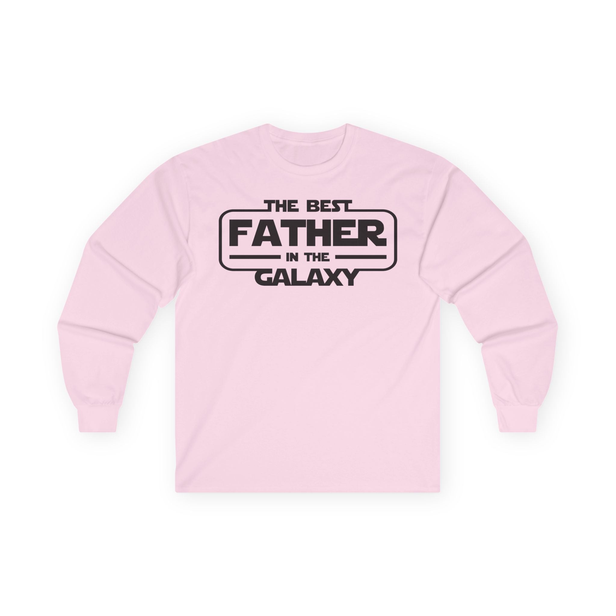 The Best Father In The Galaxy Cotton Long Sleeve Tee