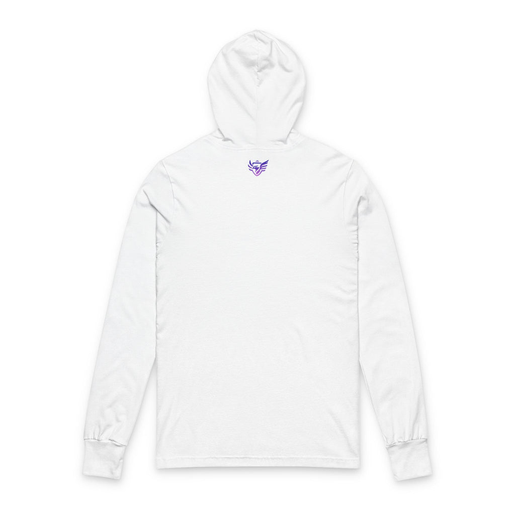 Royal Sparrow Hooded Long Sleeve Tee