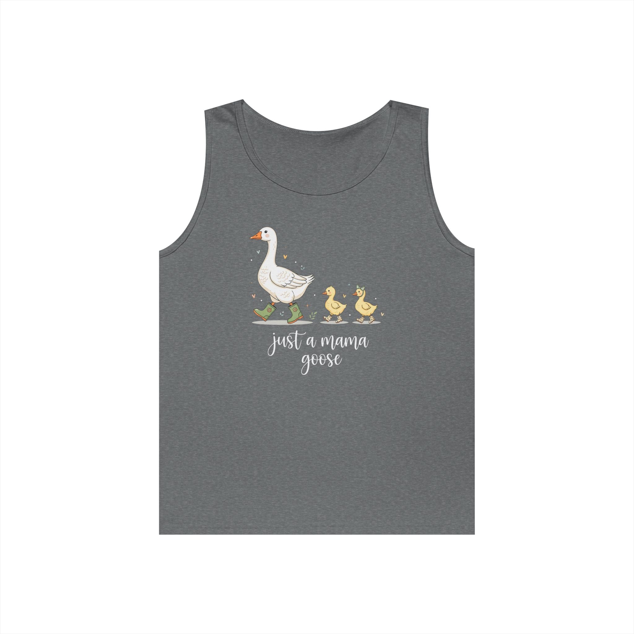 Just A Momma Goose Heavy Cotton Tank Top