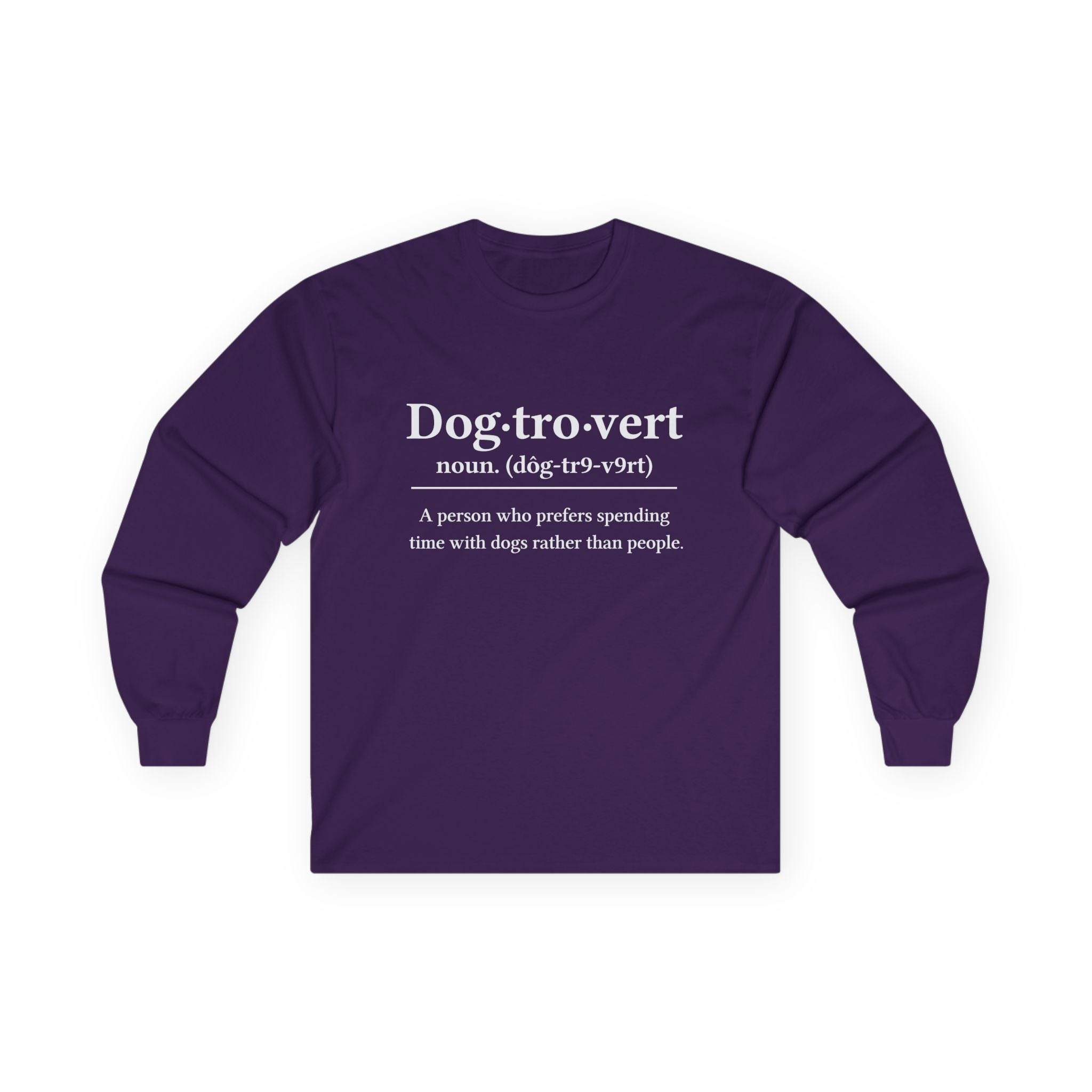 Dog-Tro-Vert Cotton Long Sleeve Tee