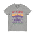 High Road Jersey Short Sleeve V-Neck Tee