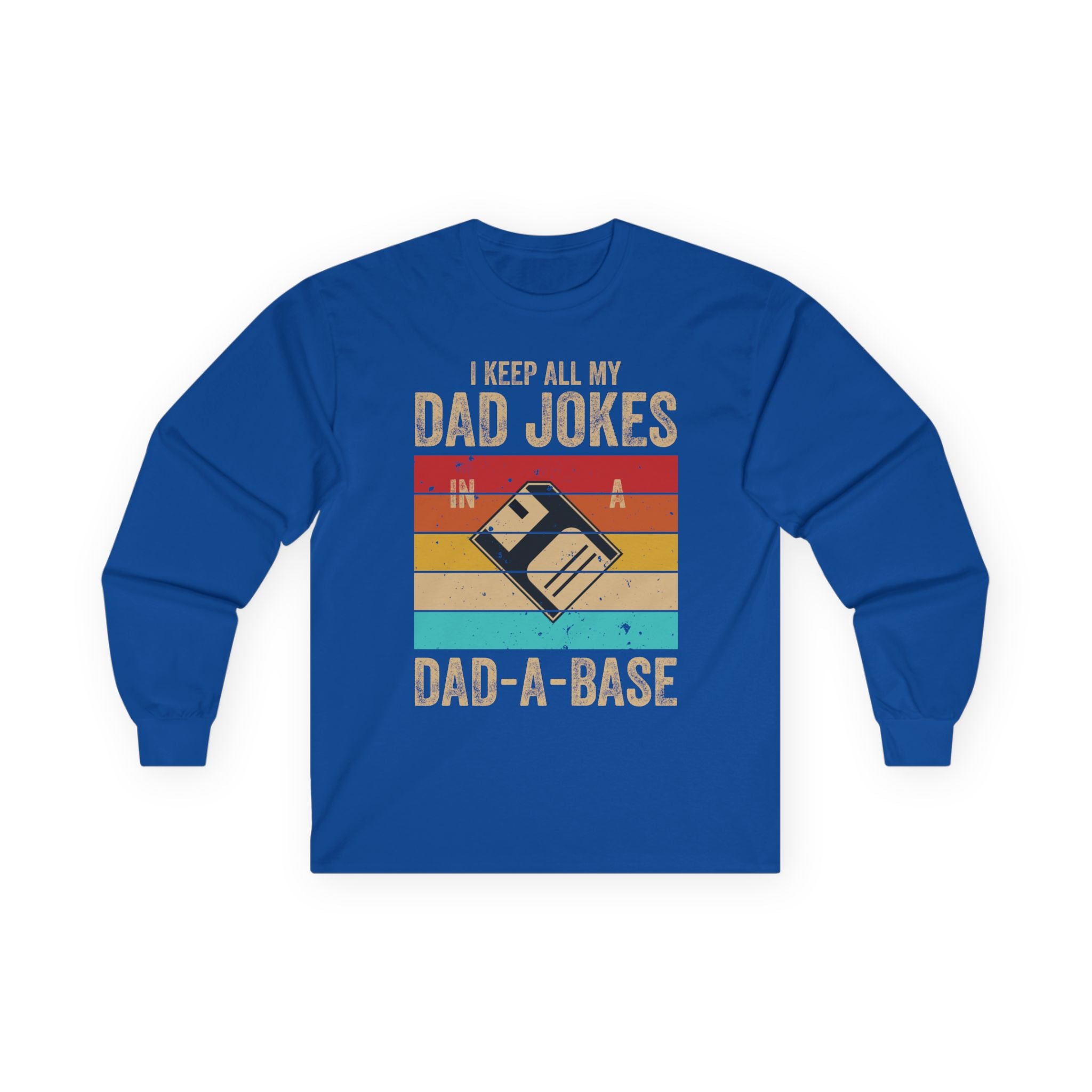 Dad-A-Base Cotton Long Sleeve Tee