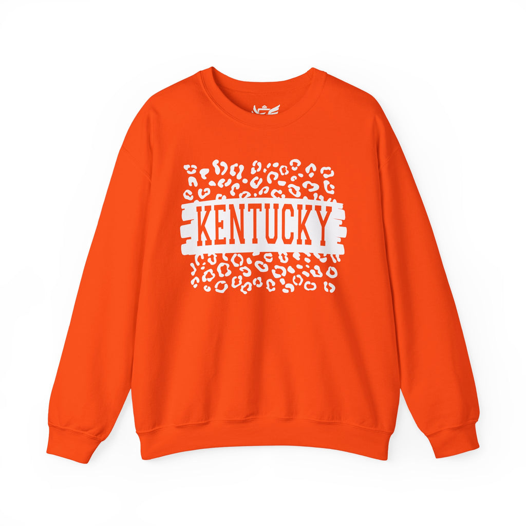 KY Leopard Heavy Blend™ Crewneck Sweatshirt