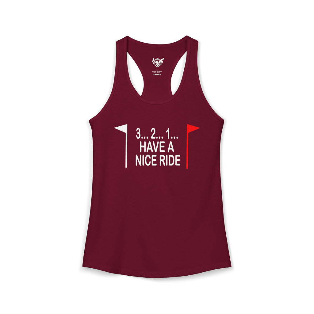 Have a Nice Ride Ideal Racerback Tank
