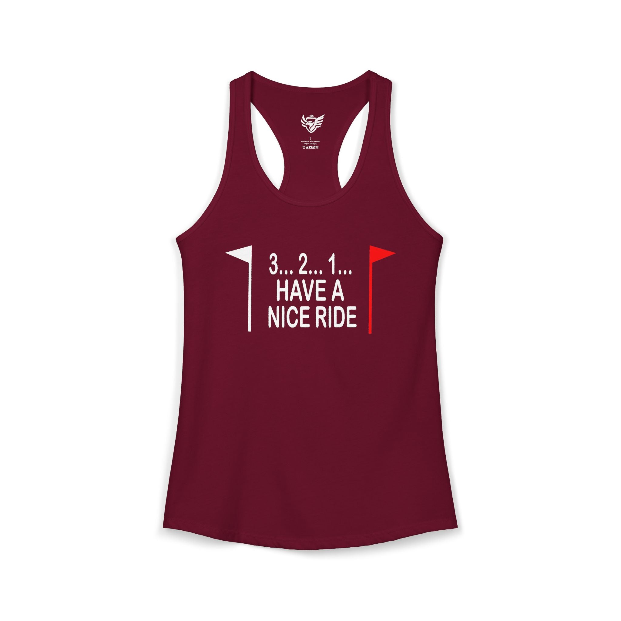 Have a Nice Ride Ideal Racerback Tank