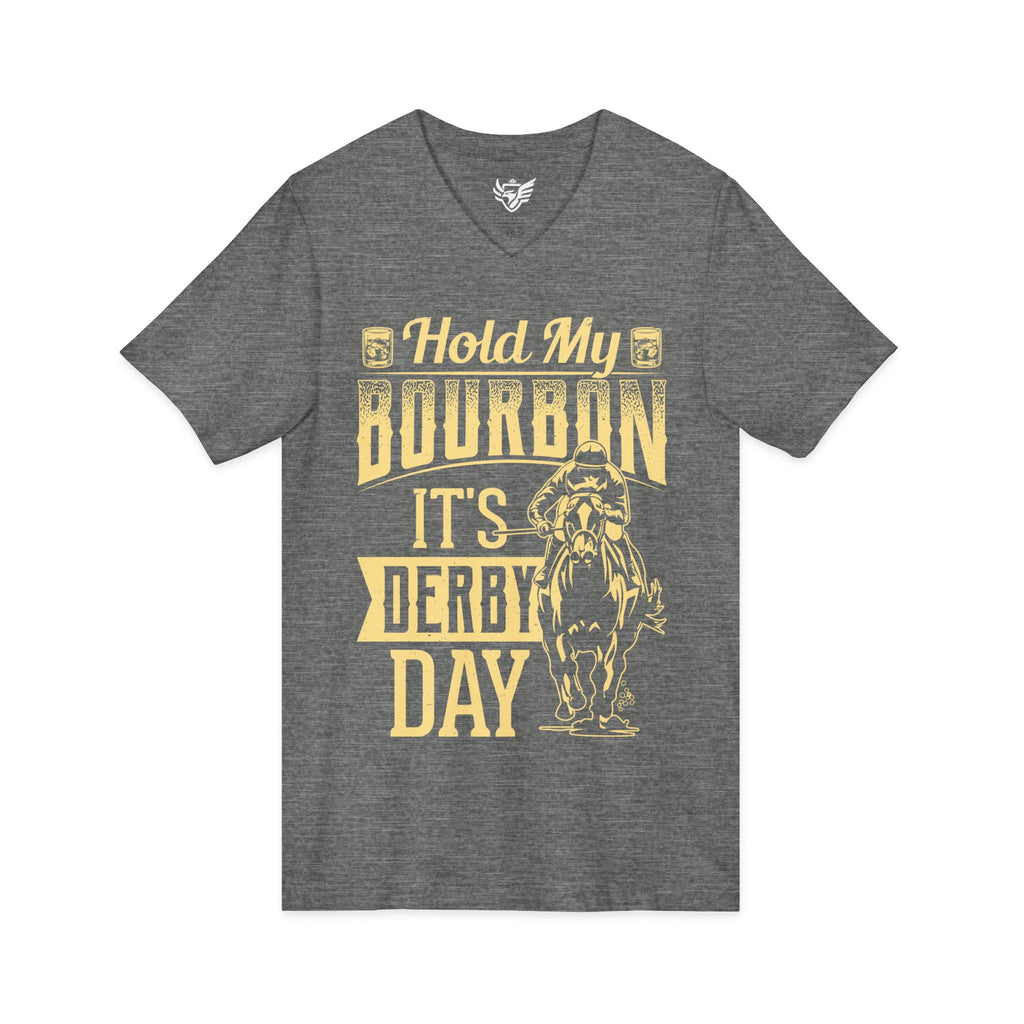 Derby Day Jersey Short Sleeve V-Neck Tee