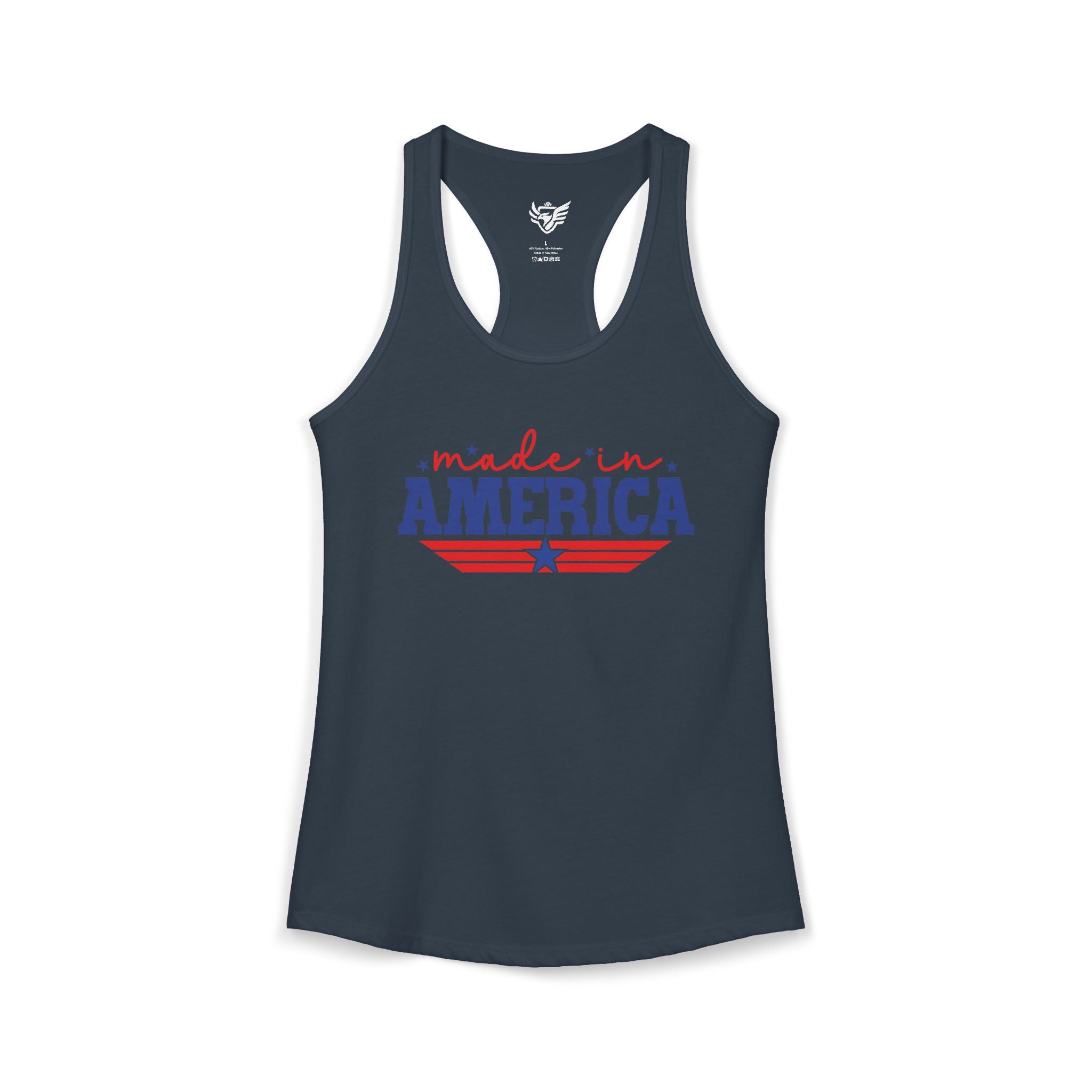Made In America Ideal Racerback Tank
