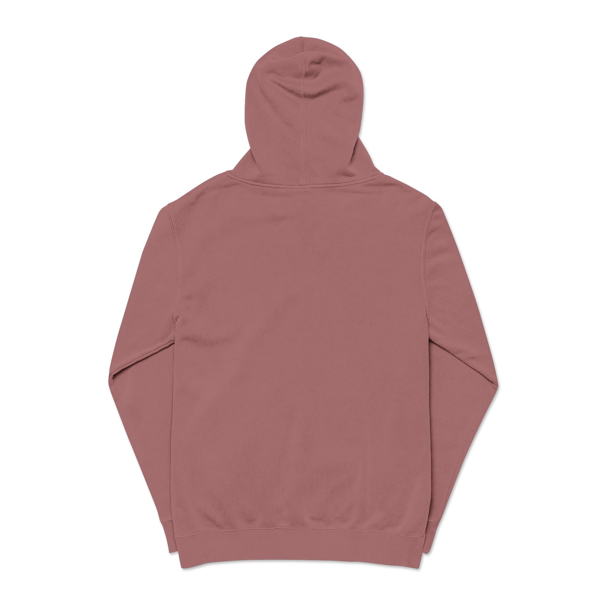 Unisex Embroidered KY Pigment-Dyed Hoodie