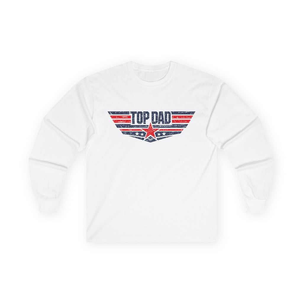 Top Dad Cotton Long Sleeve Tee