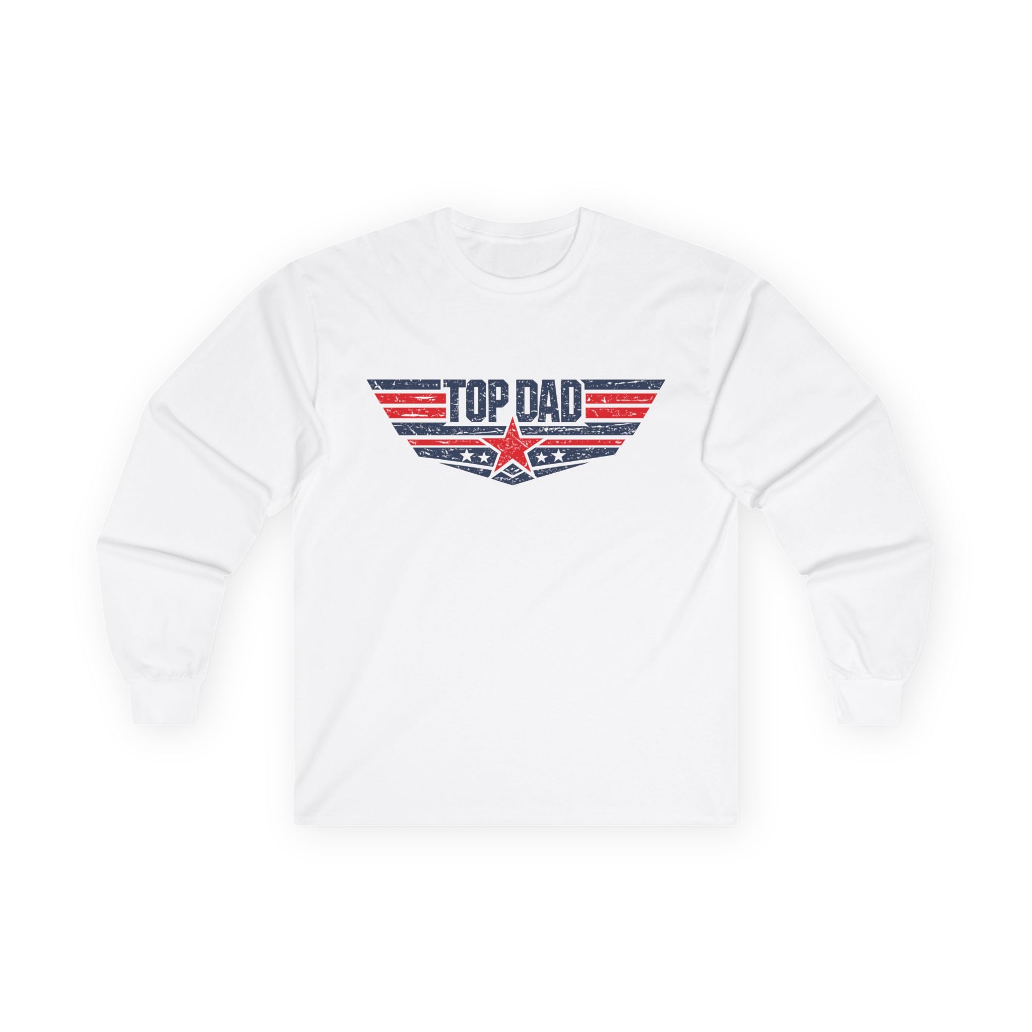 Top Dad Cotton Long Sleeve Tee