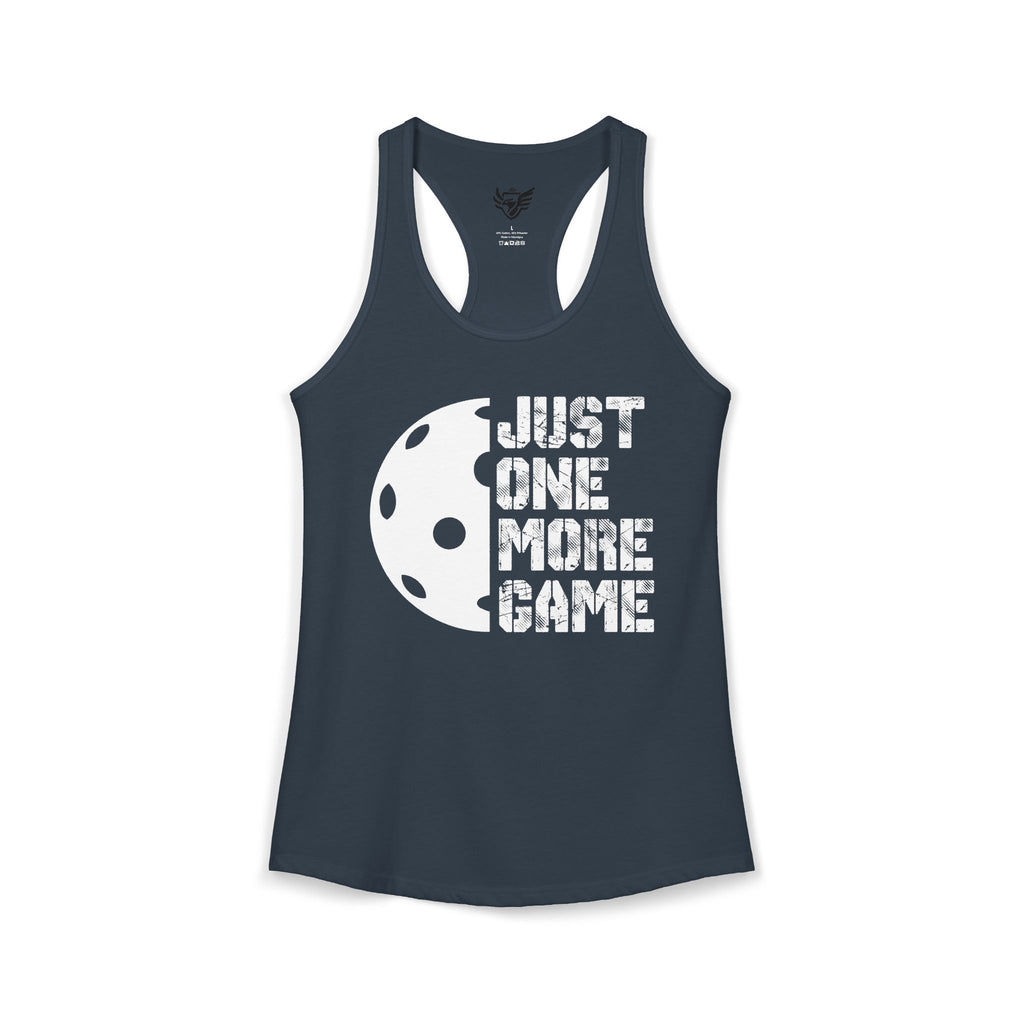 Just One More Game Ideal Racerback Tank
