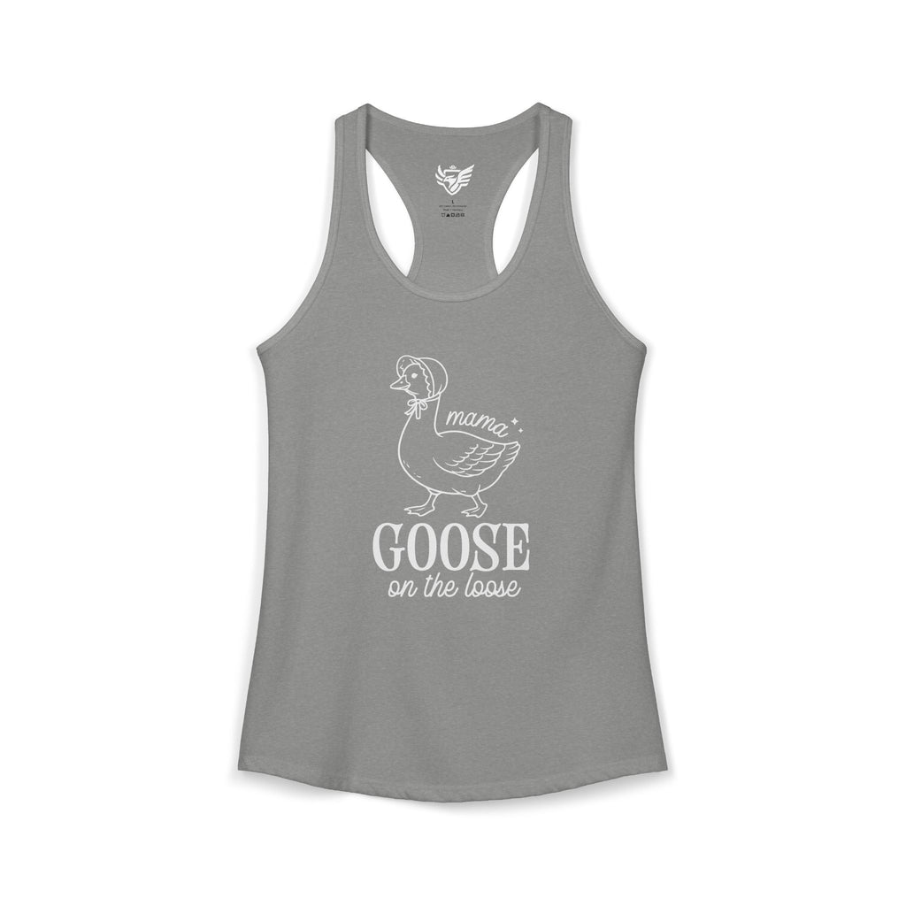 Mama Goose on the Loose Ideal Racerback Tank