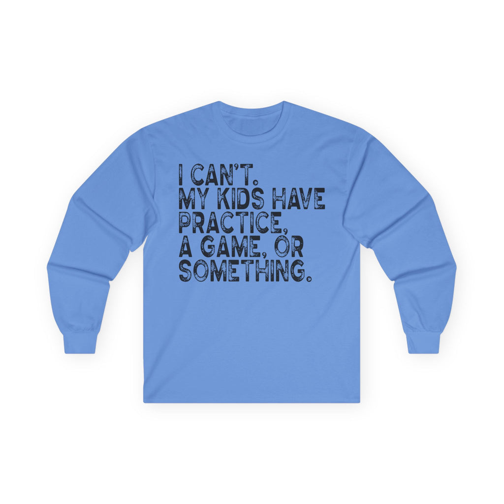 Busy Parents Cotton Long Sleeve Tee