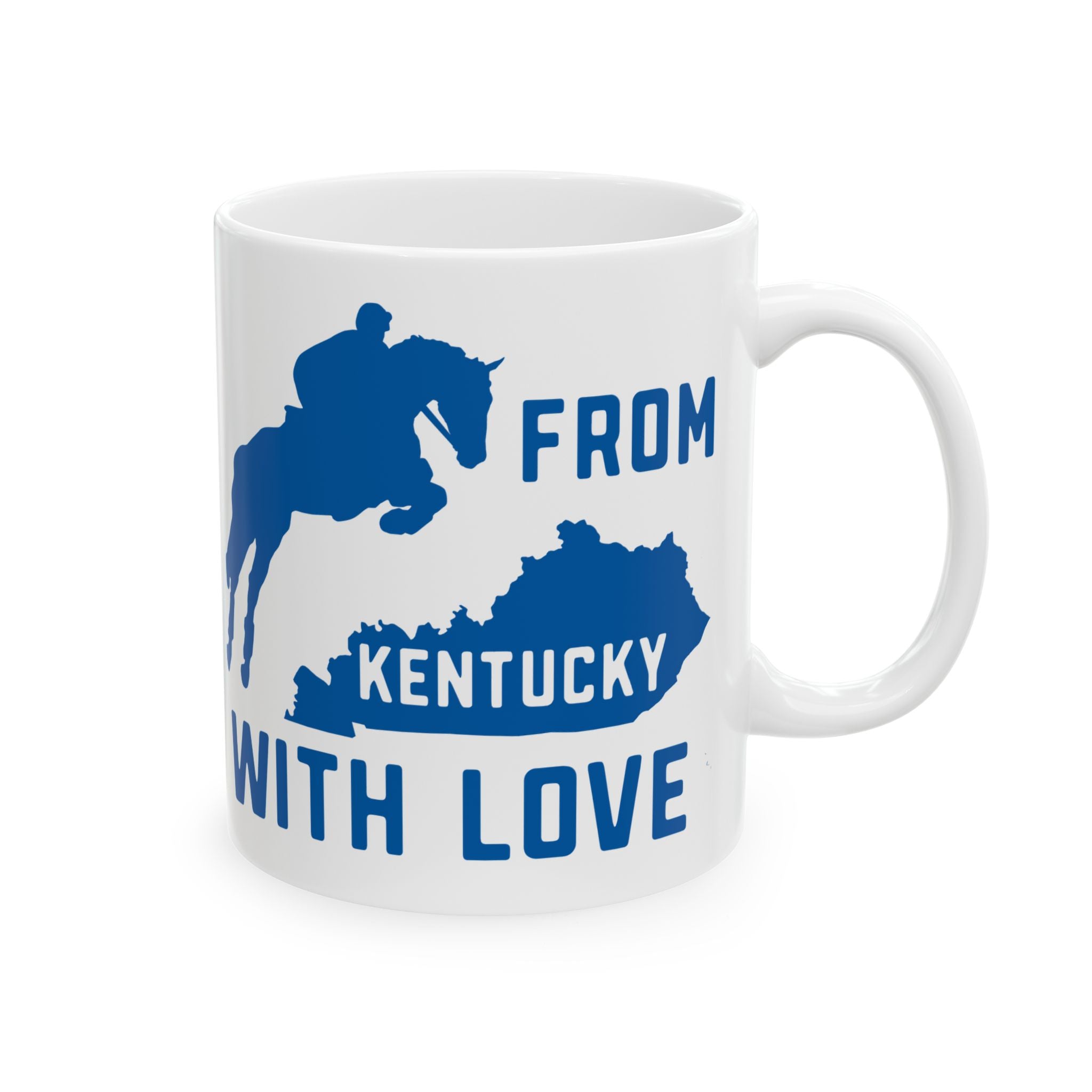 KY with Love Ceramic Mug, (11oz, 15oz)