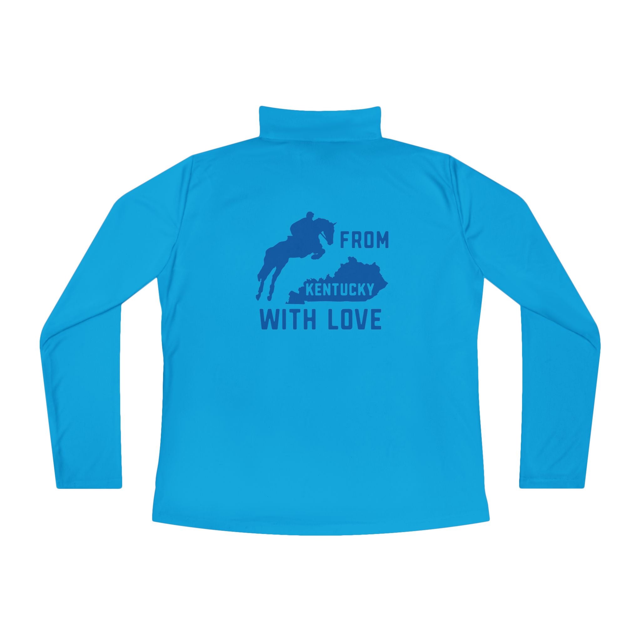 Ladies KY with Love Quarter-Zip Pullover