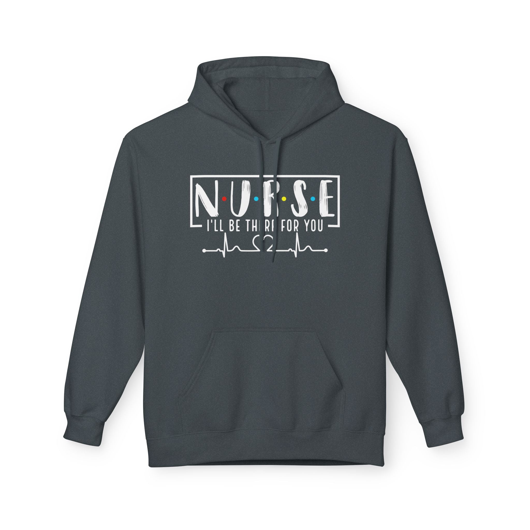 Friend's Theme Nurse Midweight Softstyle Fleece Hoodie
