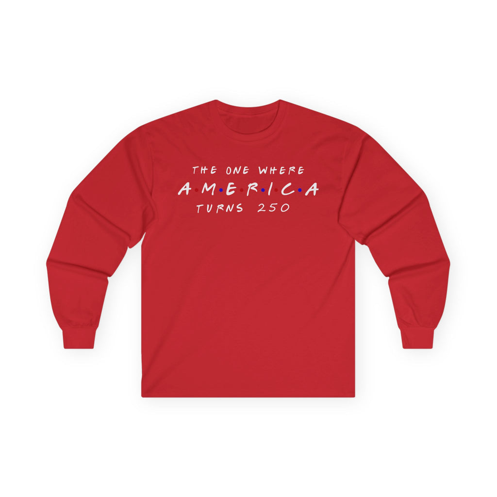 The One Where Cotton Long Sleeve Tee