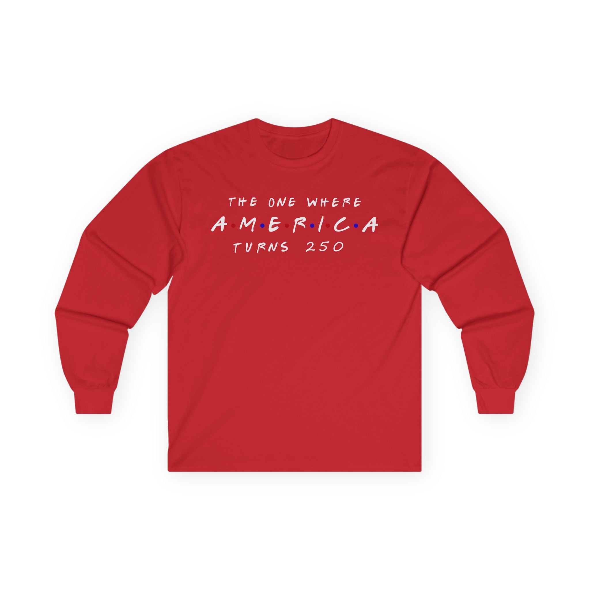 The One Where Cotton Long Sleeve Tee