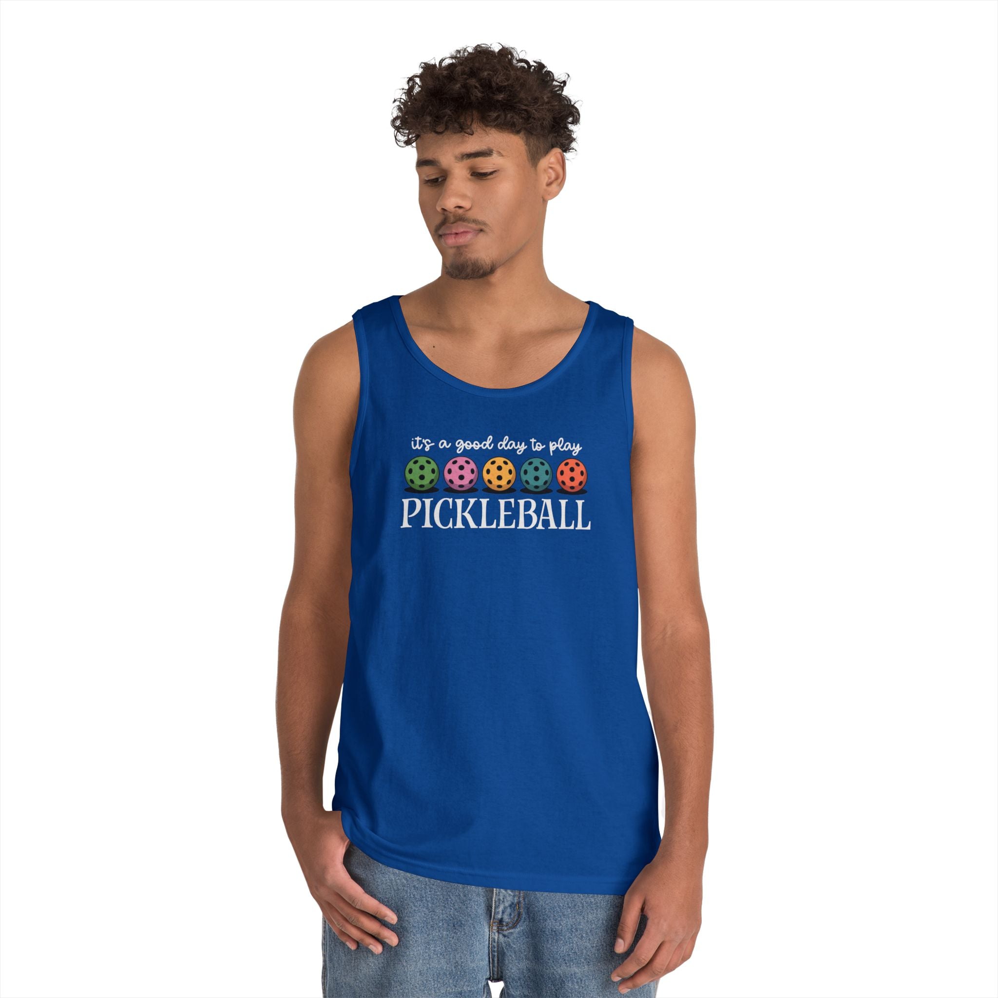Good Day Pickleball Heavy Cotton Tank Top