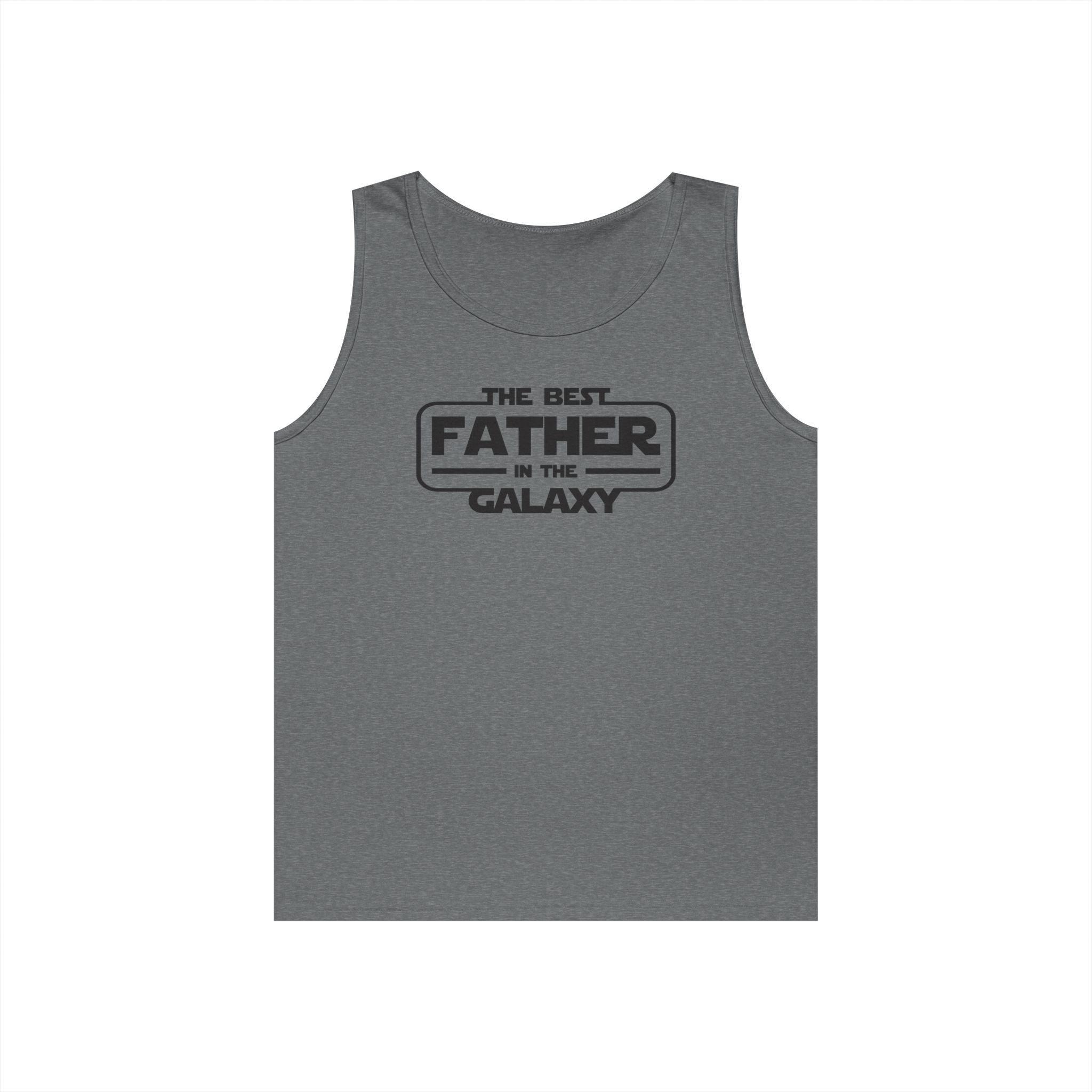 The Best Father In The Galaxy Heavy Cotton Tank Top