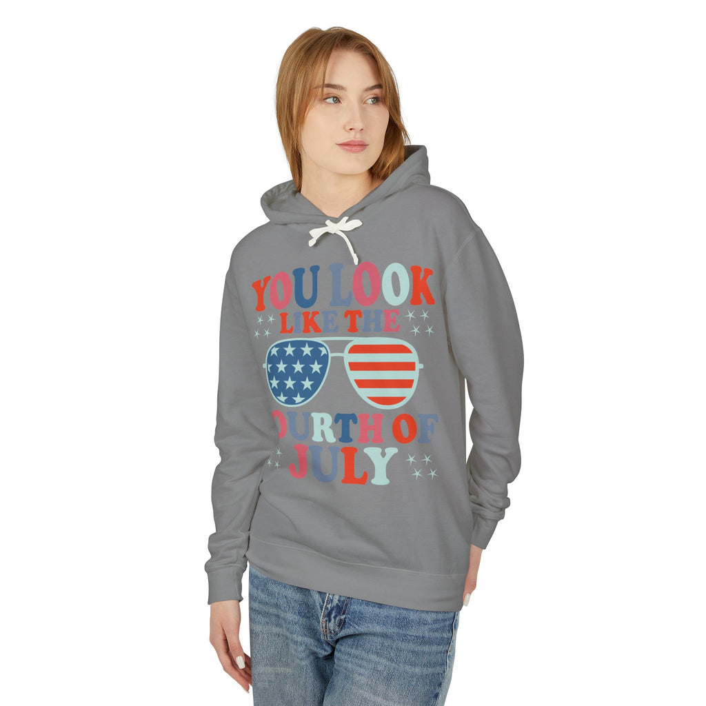 You Look Like Lightweight Hooded Sweatshirt