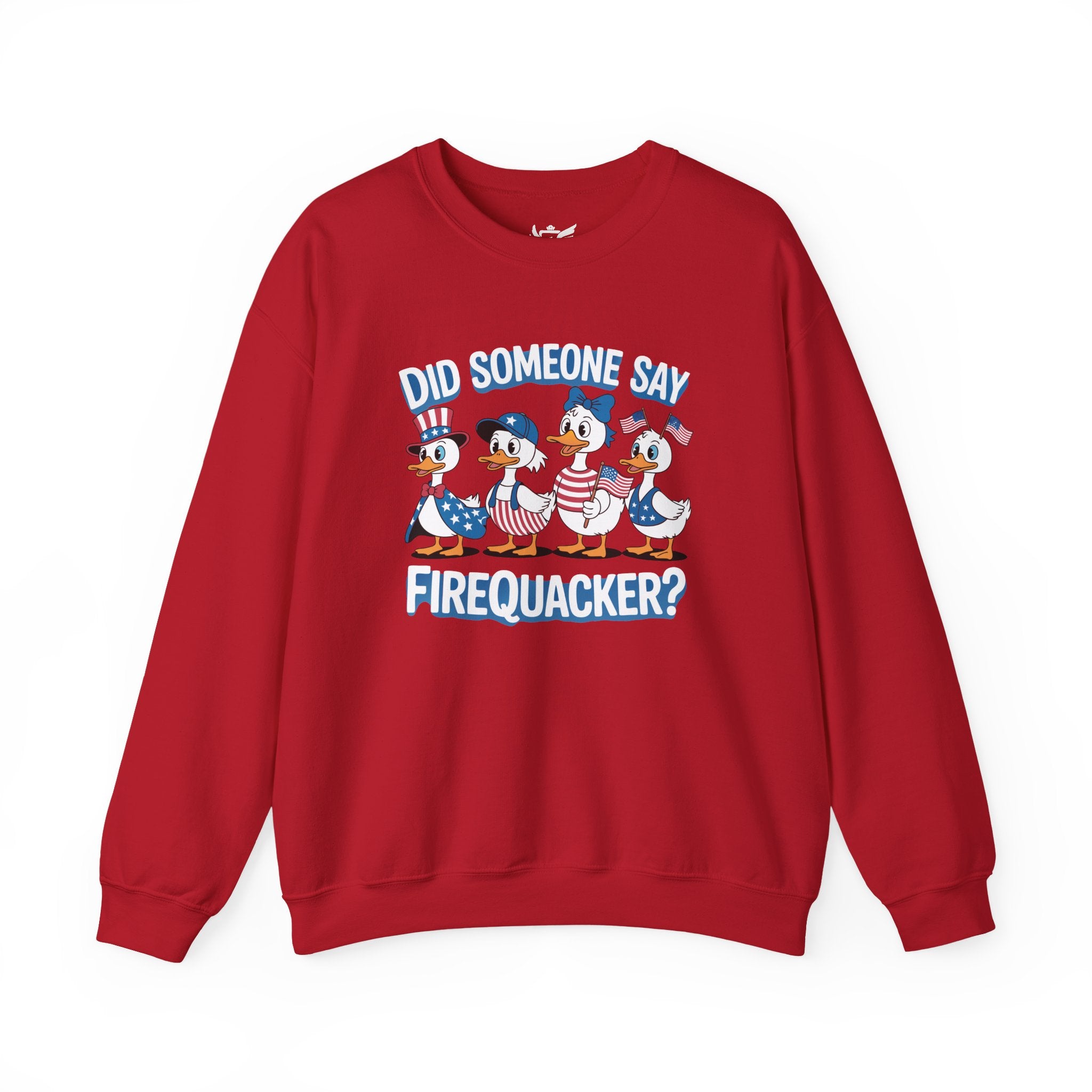Firequackers Heavy Blend™ Crewneck Sweatshirt