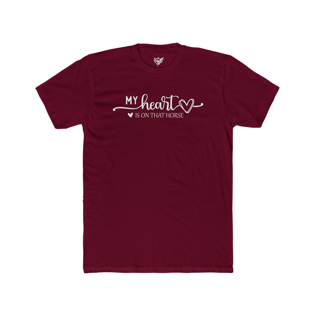 Heart on Horse Cotton Crew Tee
