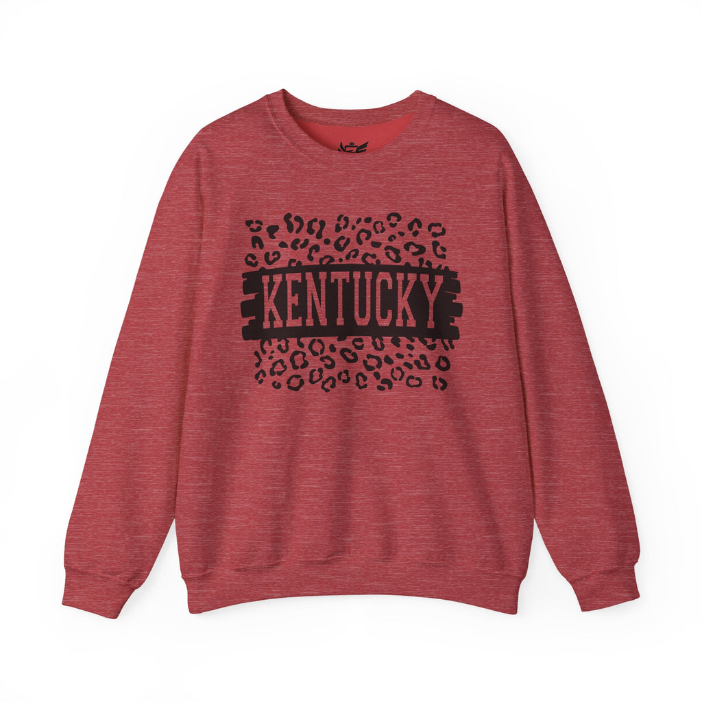 KY Leopard Heavy Blend™ Crewneck Sweatshirt