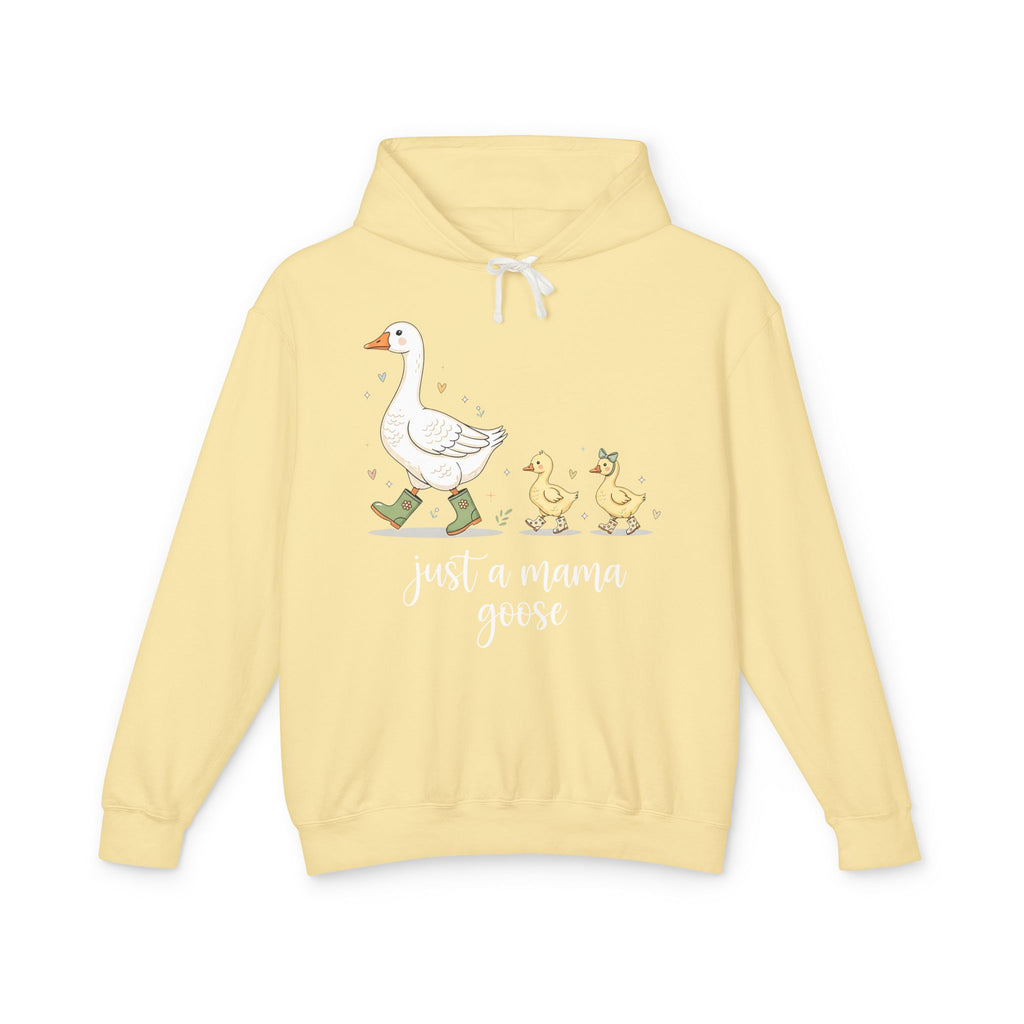 Just A Momma Goose Lightweight Hooded Sweatshirt