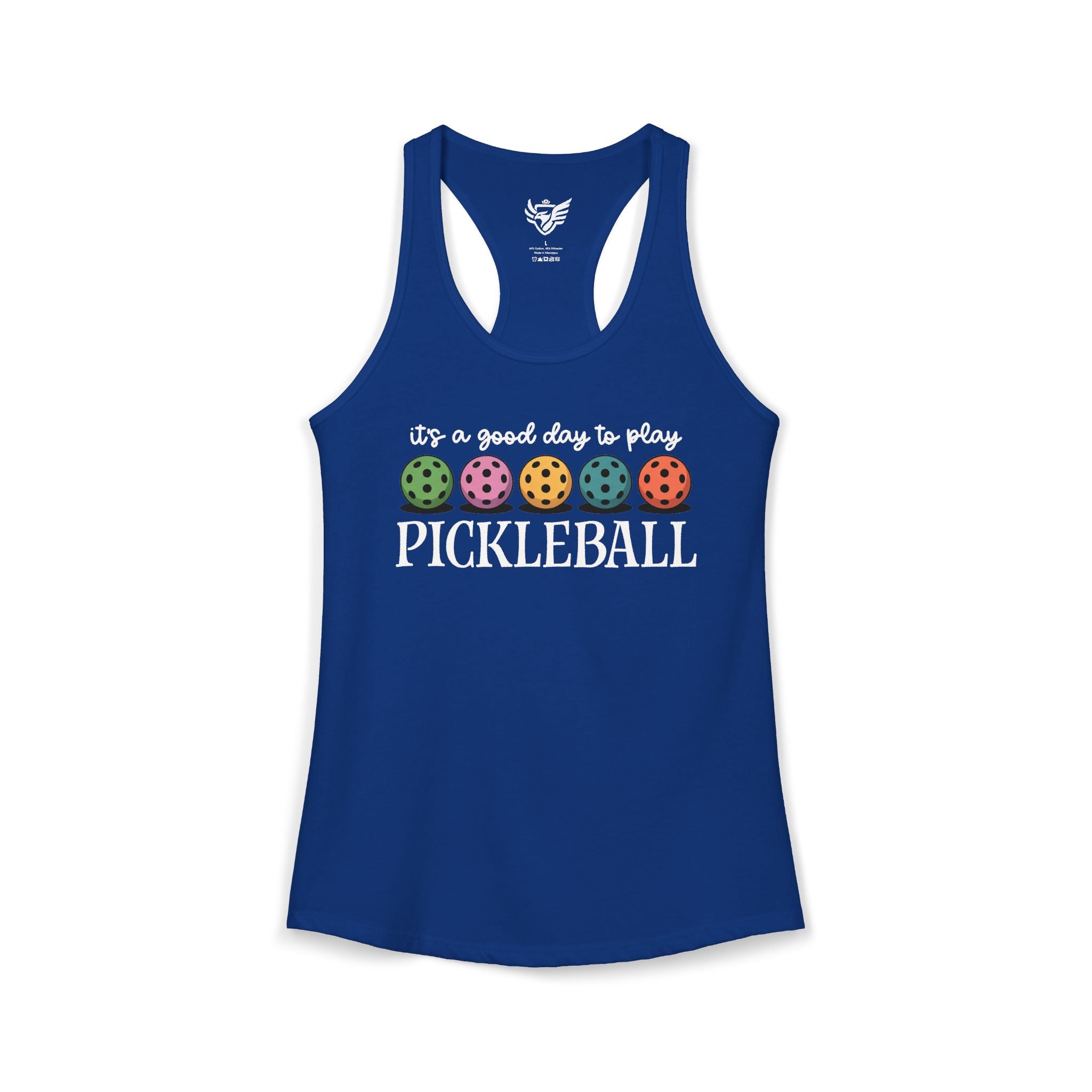 Good Day Pickleball Ideal Racerback Tank