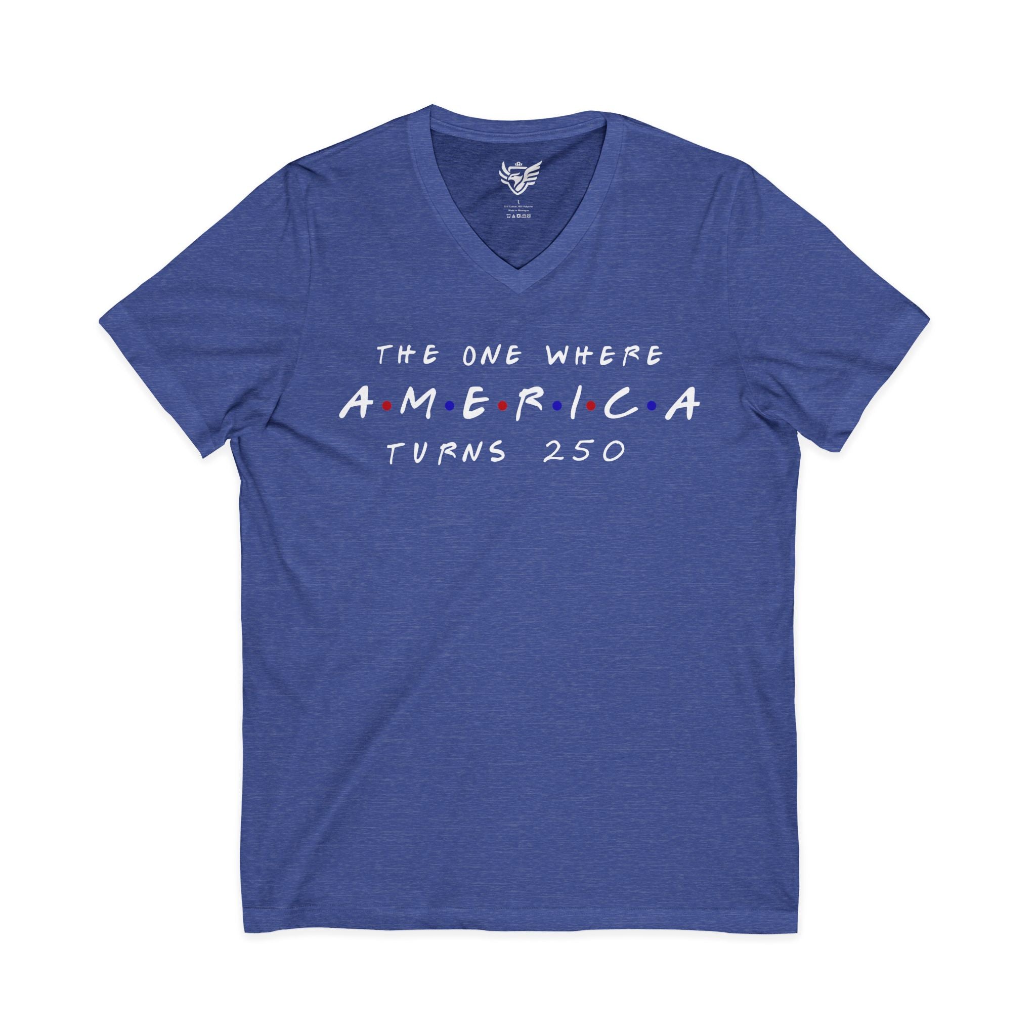 The One Where Jersey Short Sleeve V-Neck Tee