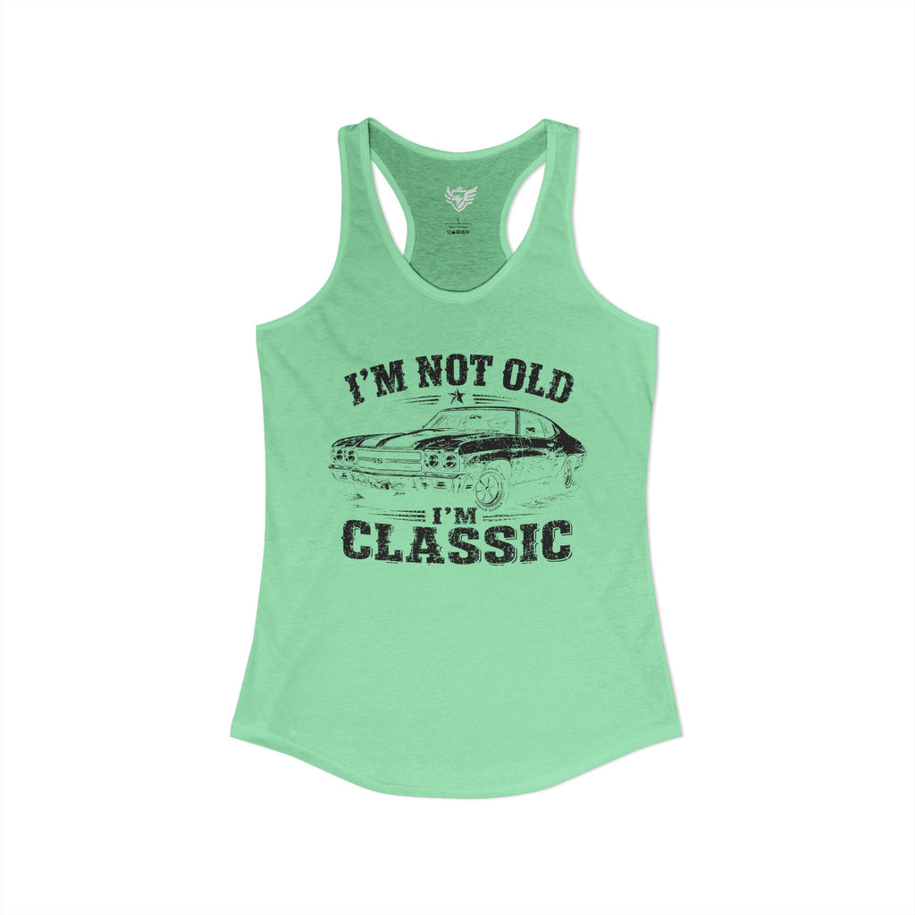Not Old, Classic Ideal Racerback Tank
