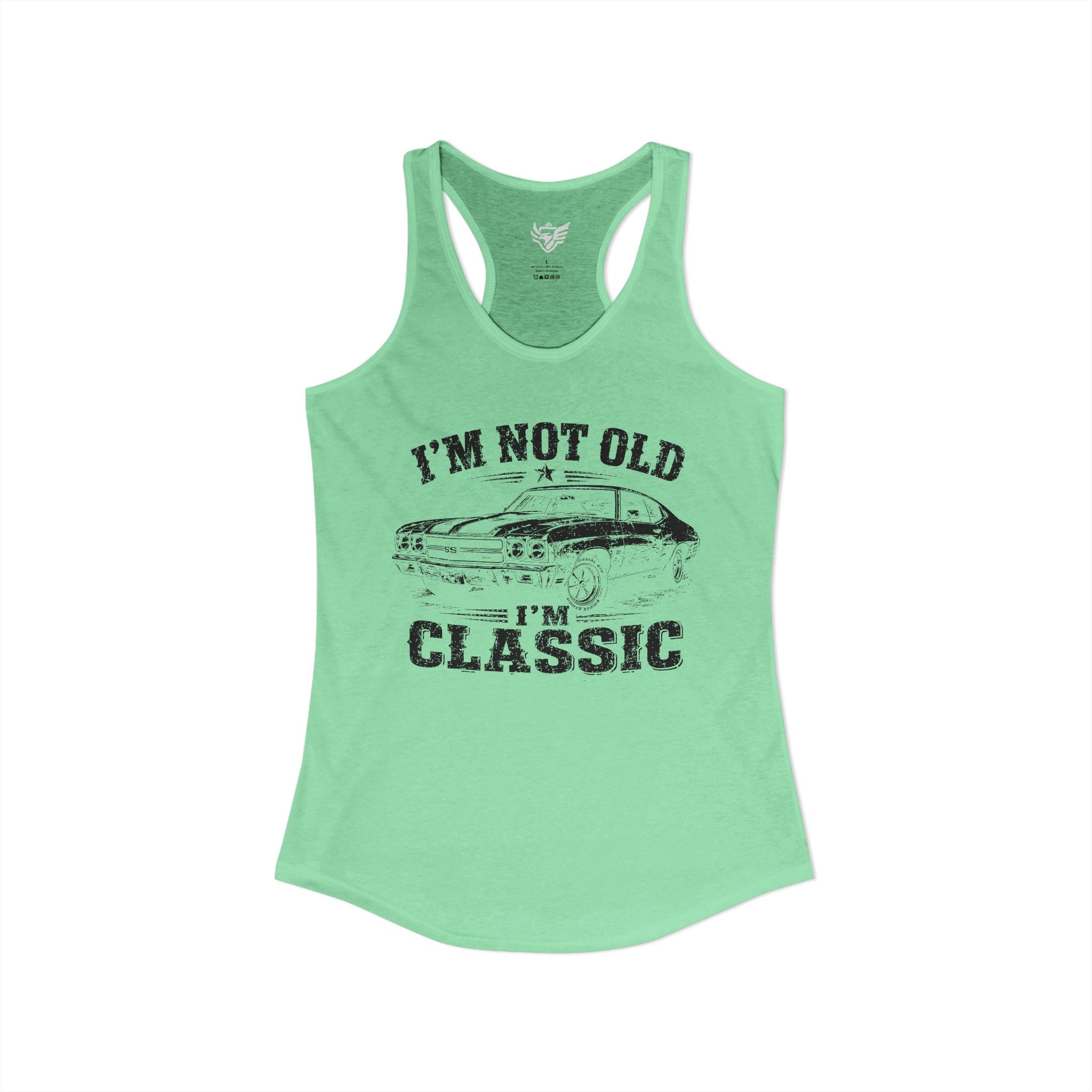 Not Old, Classic Ideal Racerback Tank
