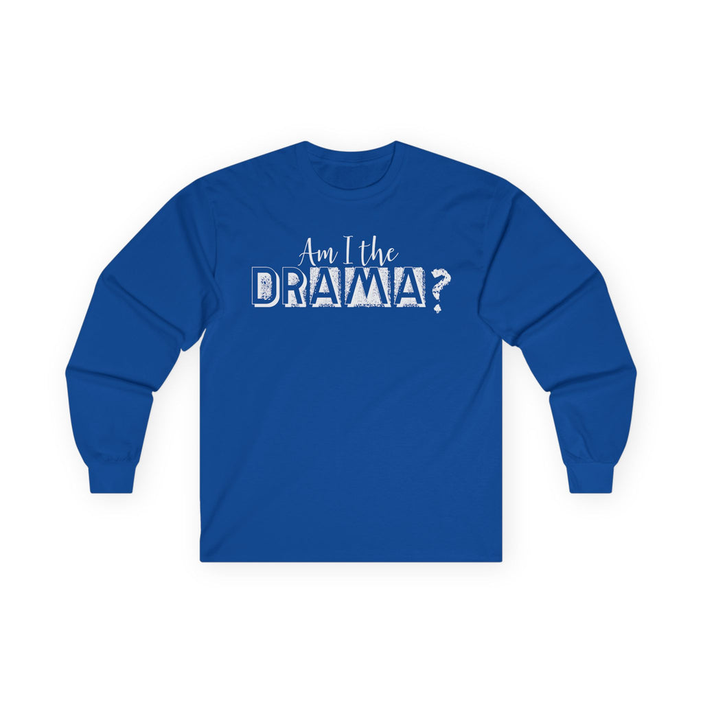 Drama Cotton Long Sleeve Tee
