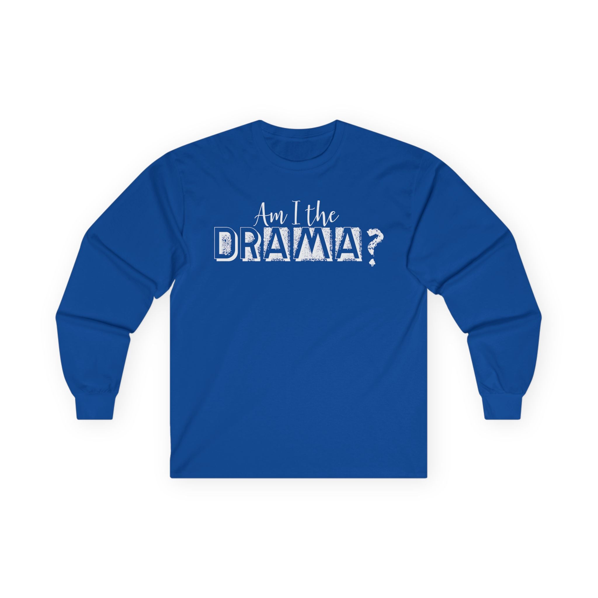 Drama Cotton Long Sleeve Tee