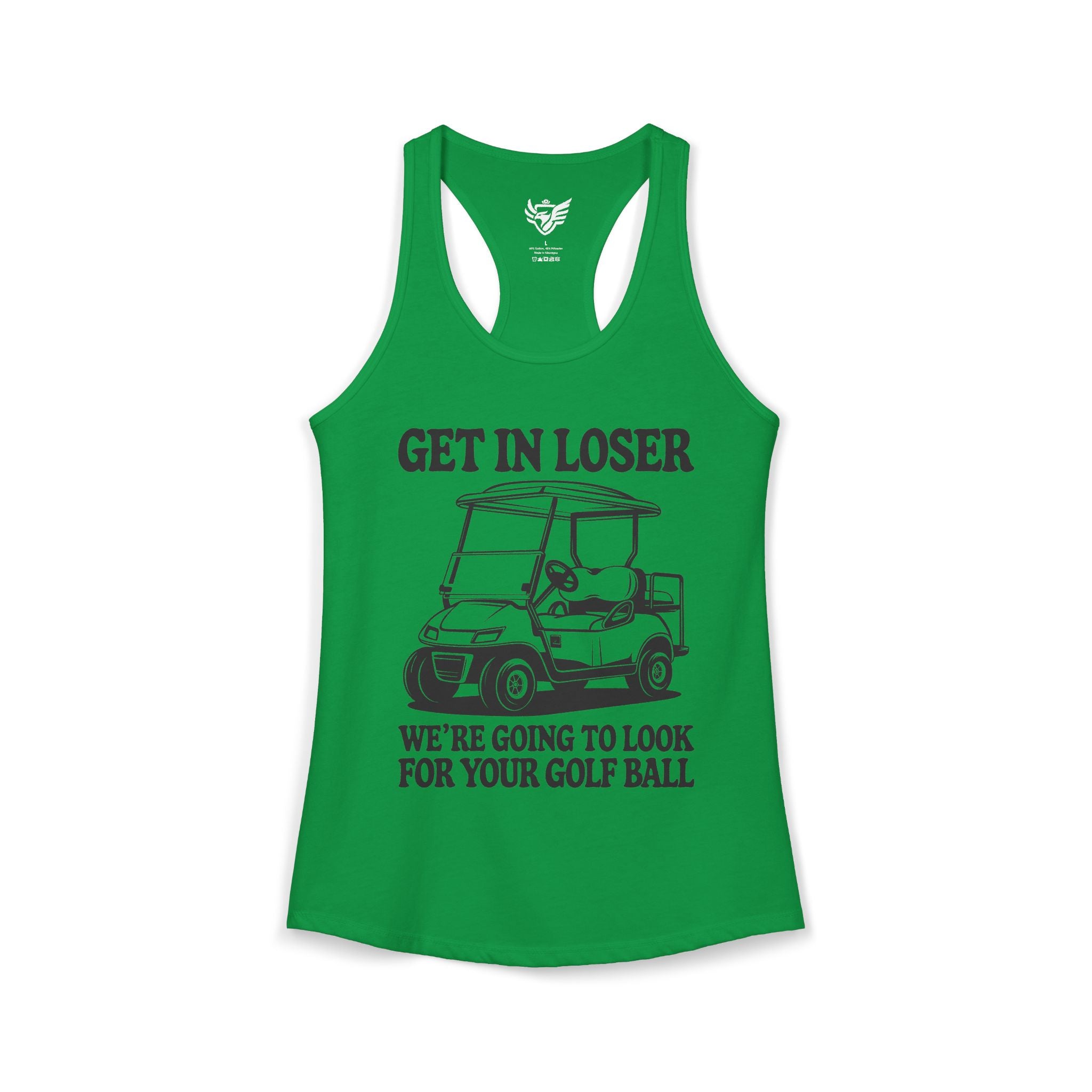 Get In Loser Ideal Racerback Tank