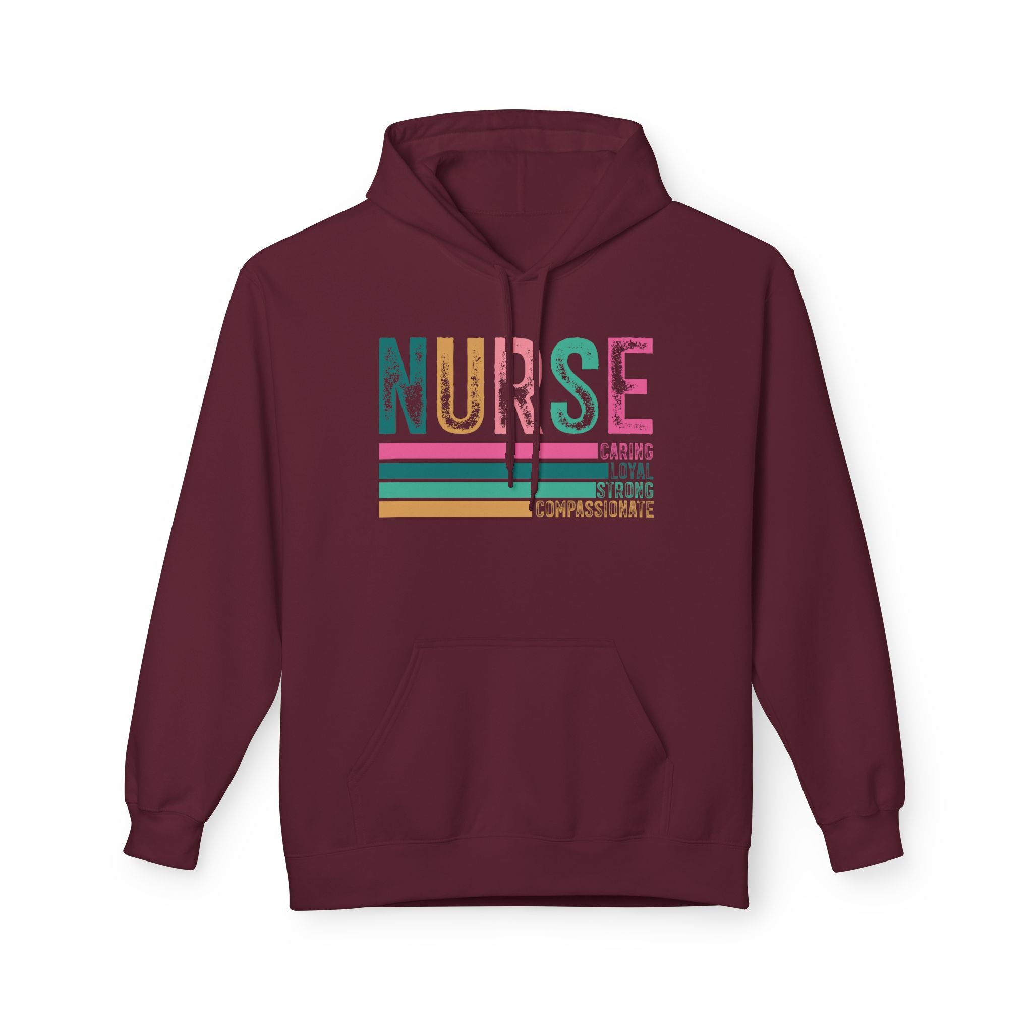 Nurse Midweight Softstyle Fleece Hoodie