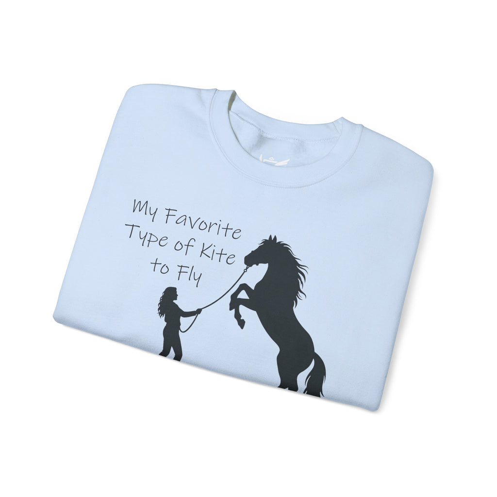 My Favorite Type of Kite Heavy Blend™ Crewneck Sweatshirt