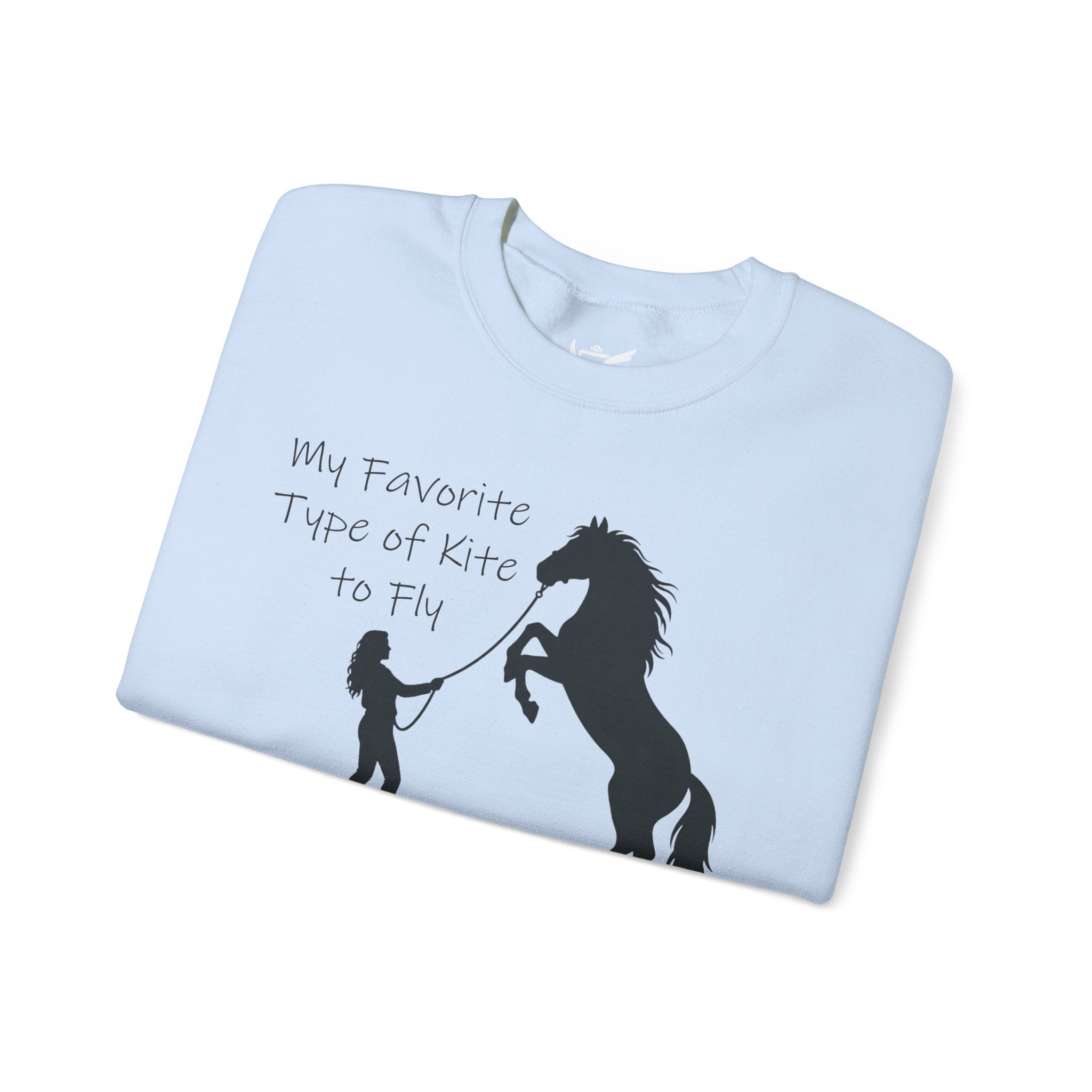 My Favorite Type of Kite Heavy Blend™ Crewneck Sweatshirt