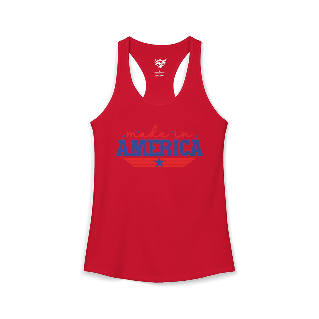 Made In America Ideal Racerback Tank
