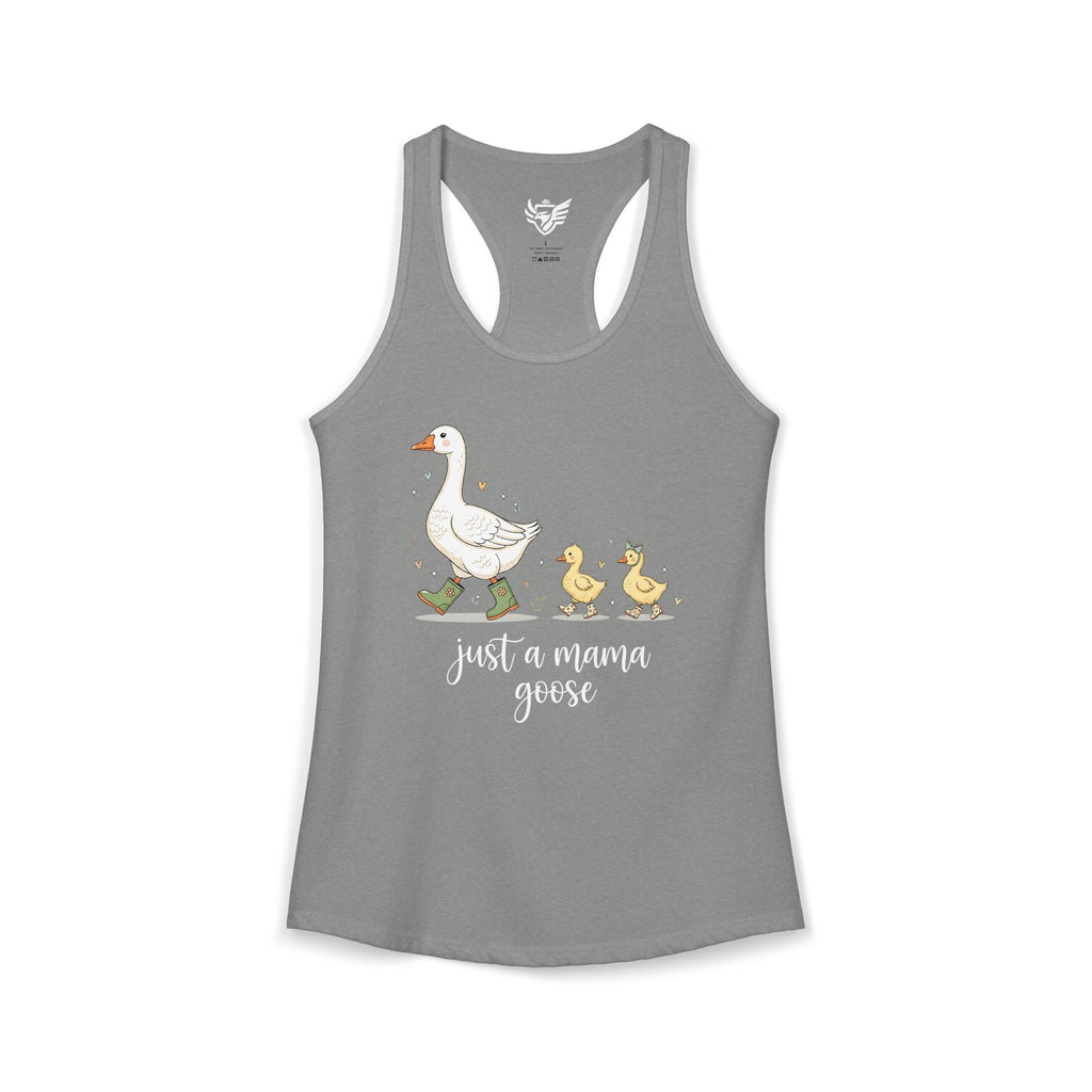 Just A Momma Goose Ideal Racerback Tank