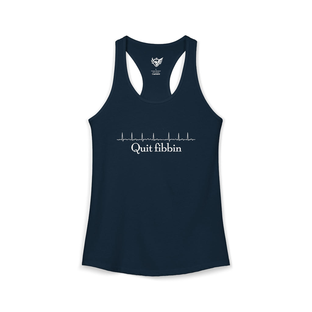 Quit Fibbin' Ideal Racerback Tank