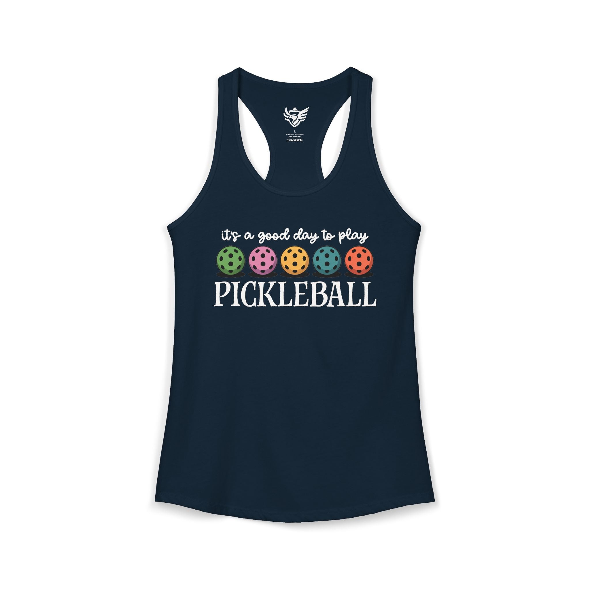 Good Day Pickleball Ideal Racerback Tank