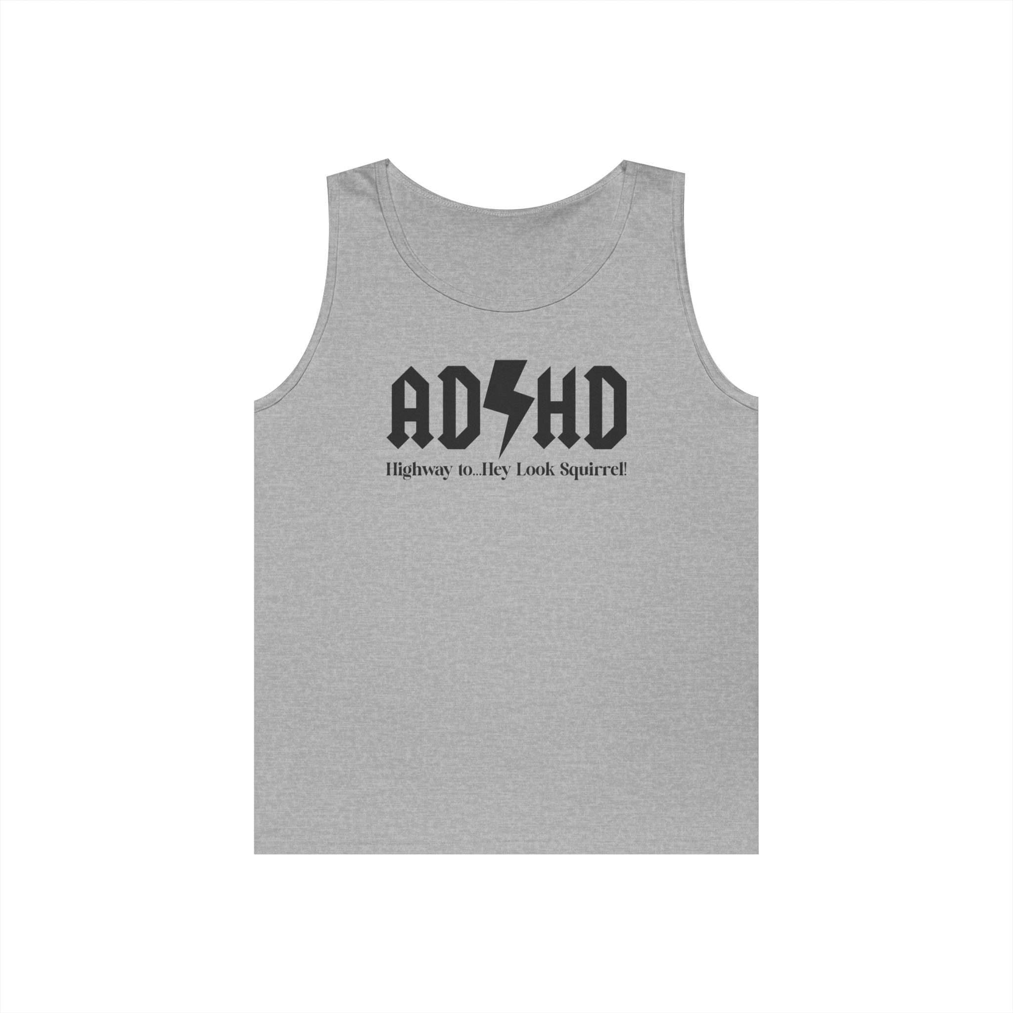 ADHD Highway to... Heavy Cotton Tank Top