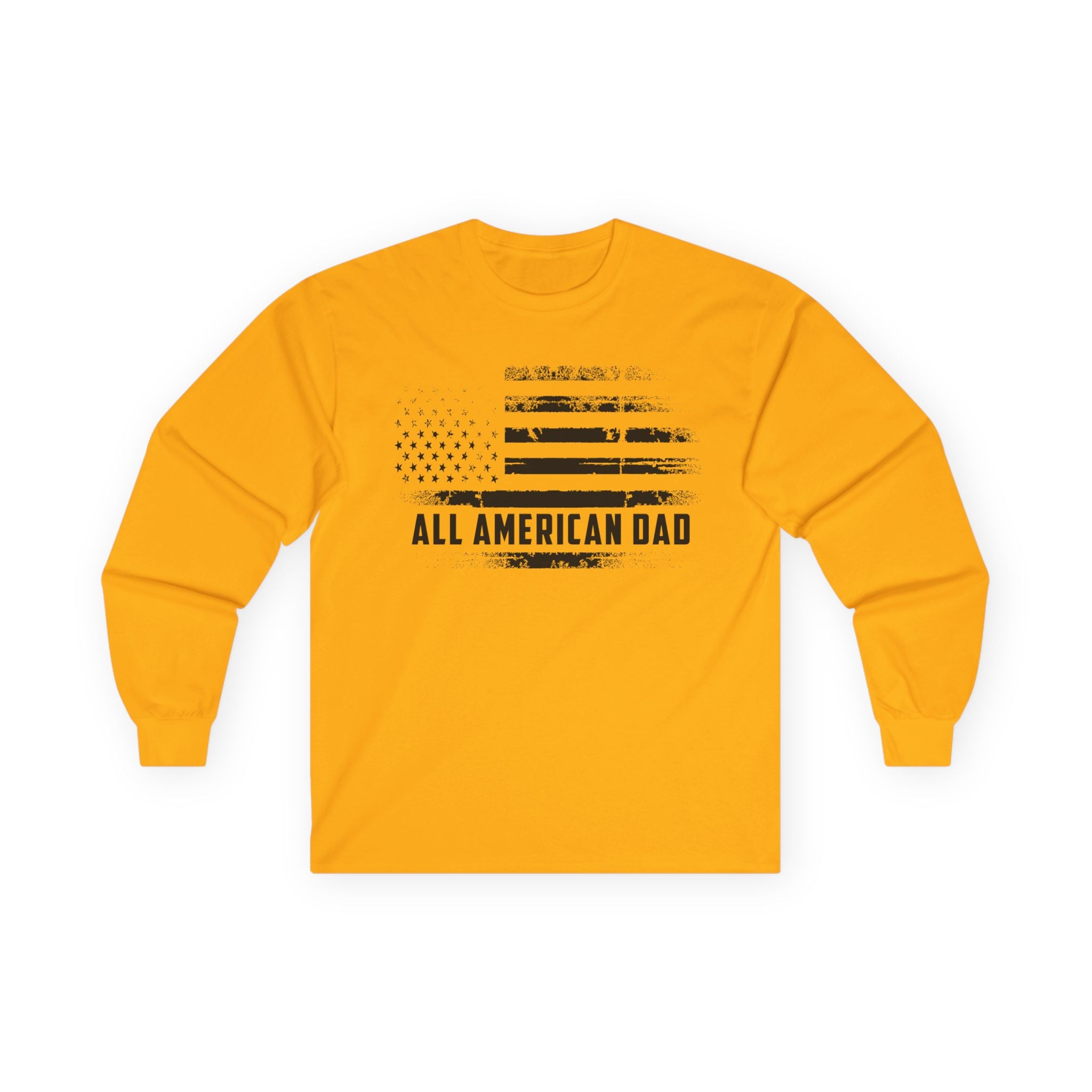 All American Dad Cotton Long Sleeve Tee